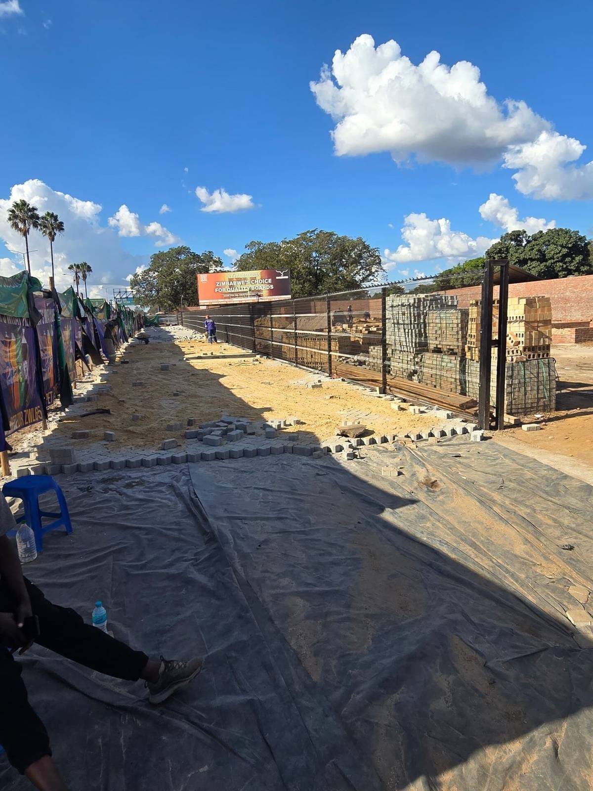Near Completion: Gates Up. Standard Set.
